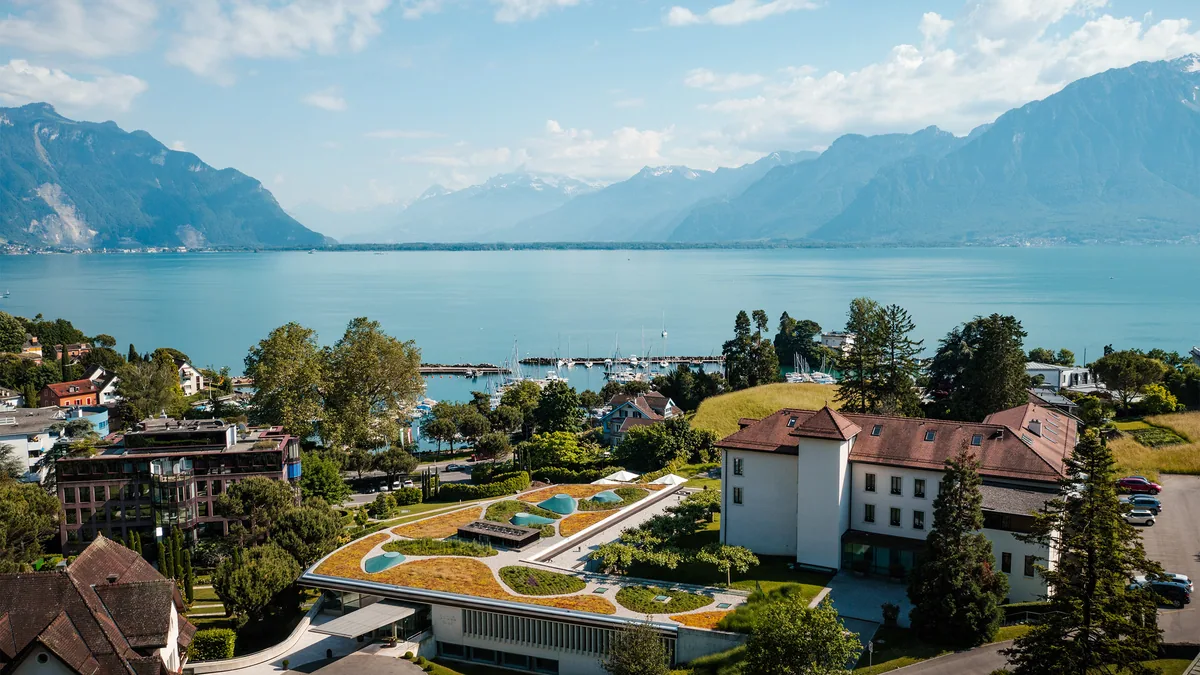 Clinique La Prairie health resort in Montreux, Switzerland