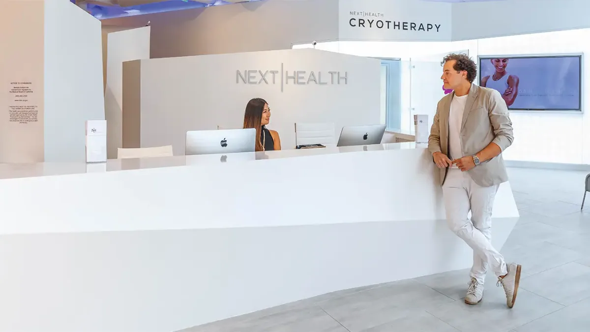 Next Health clinic reception