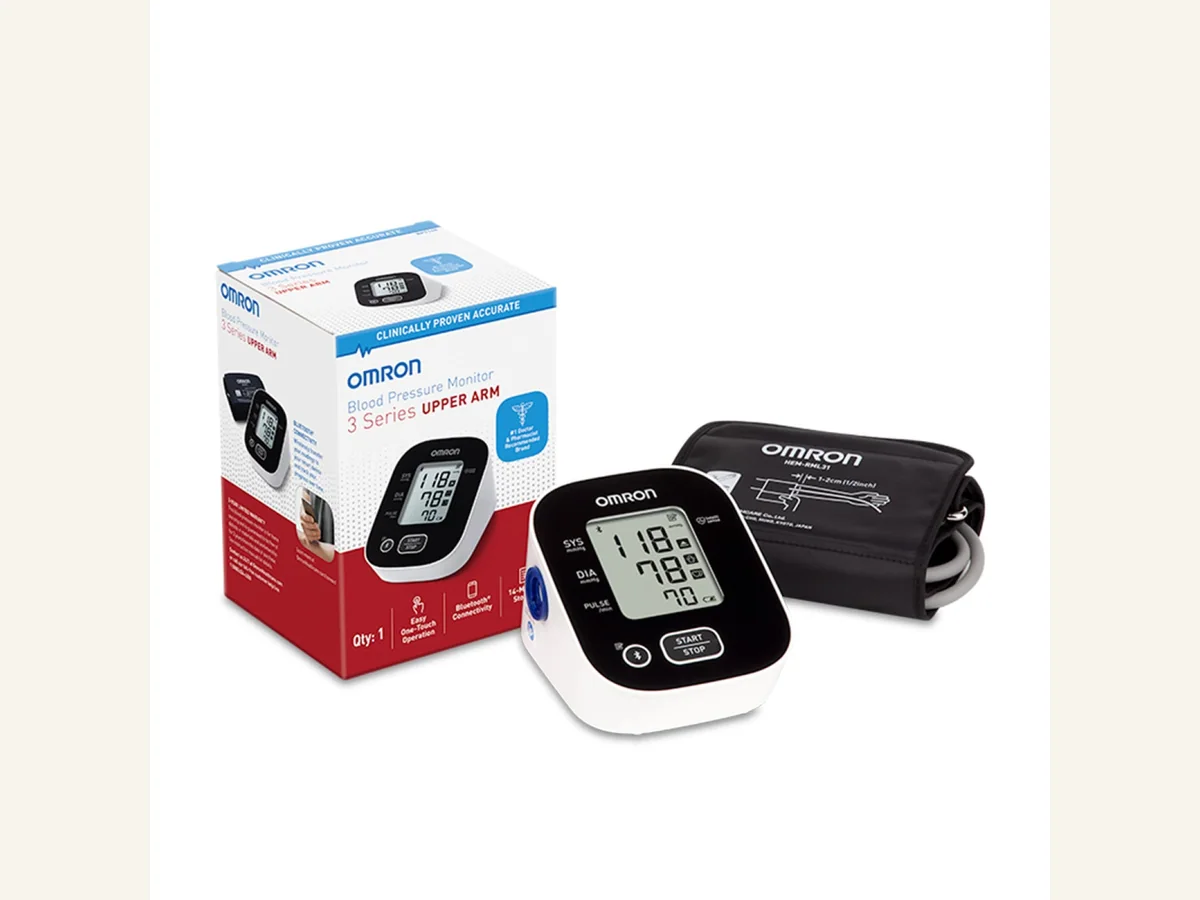 Omron 3 Series upper-arm blood-pressure monitor